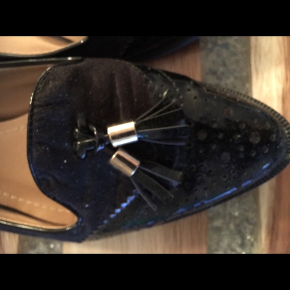 Loafer Shoes from Italy!  Patent Leather and Suede - Picture 4 of 6